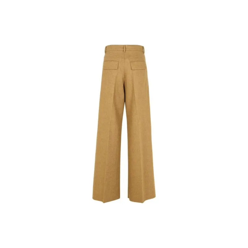 SportMax 'S Max Mara Wide Leg Tweed Trousers-1