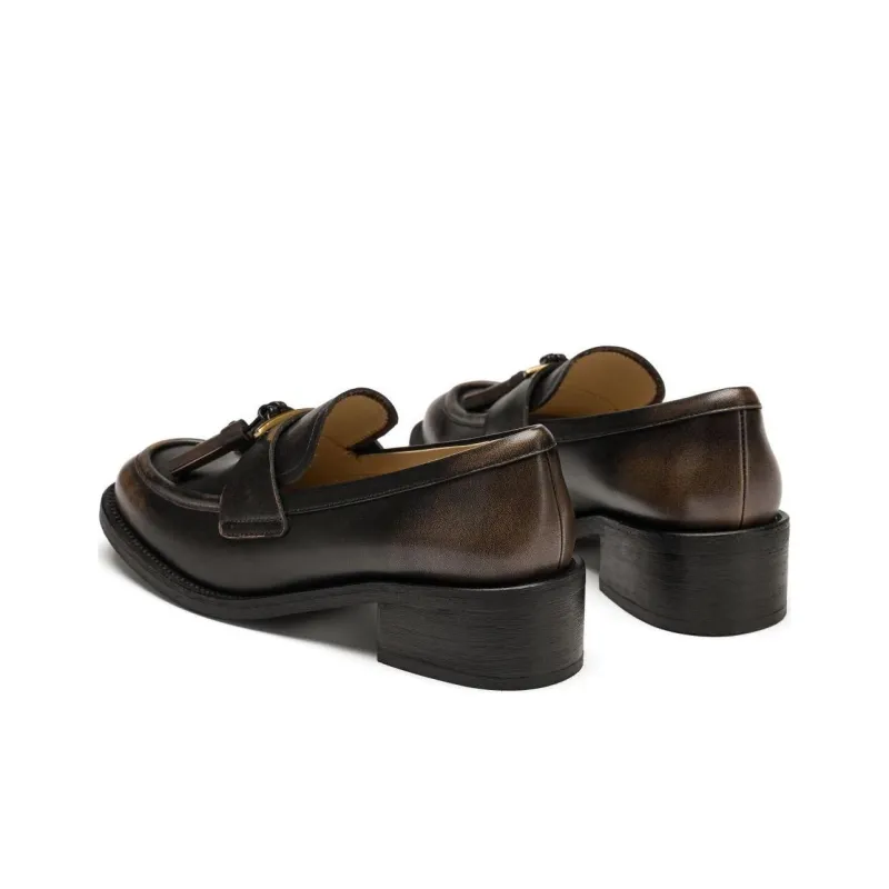 73Hours London Travelogue Loafers Women's Brown-4