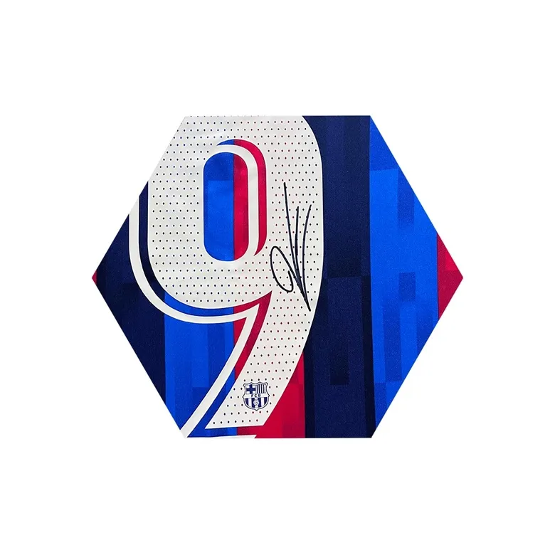 Three For 22 23 Barcelona Lewandowski Signed Soccer Apparel Jersey With SA Certificate Lewand Barça-3