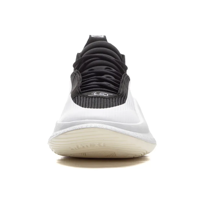 LiNing Wow11 Cushioning Anti-Slip And Wear-Resistant Lightweight Rebound Mid-Top Basketball Shoes Men's Standard White-4