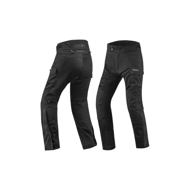 NERVE Biker Jacket Polyester Men's Winter Black Outlaw Pants-1