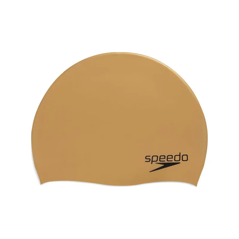 Speedo Swimming Caps Silicone Earth Yellow-1