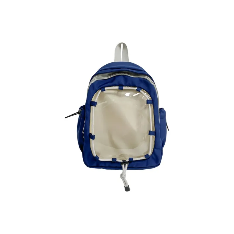 S.REPHEN Composite Fabric Patchwork With PVC Backpack Regular Unisex Multicolor-5