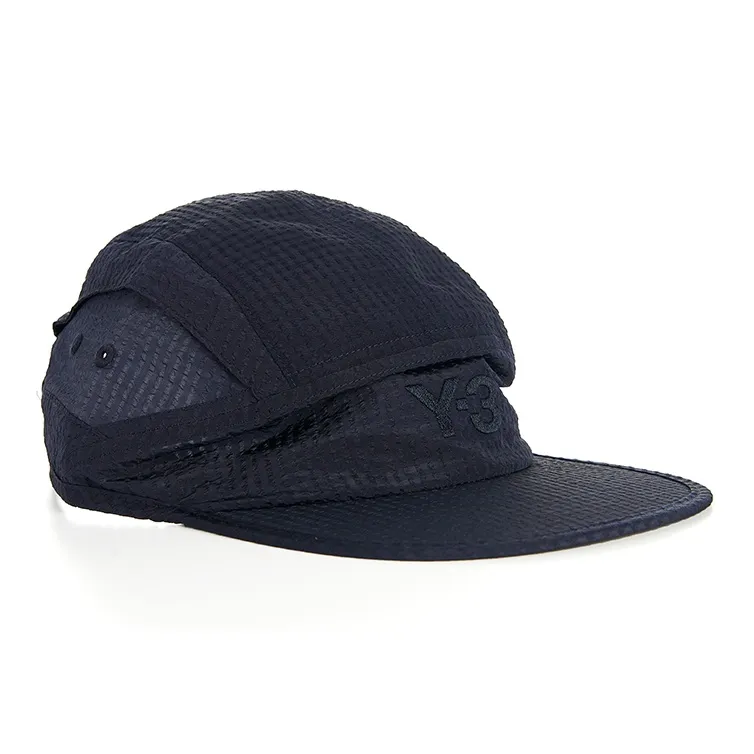 Y 3 Polyester Baseball Caps Unisex Navy Blue-0