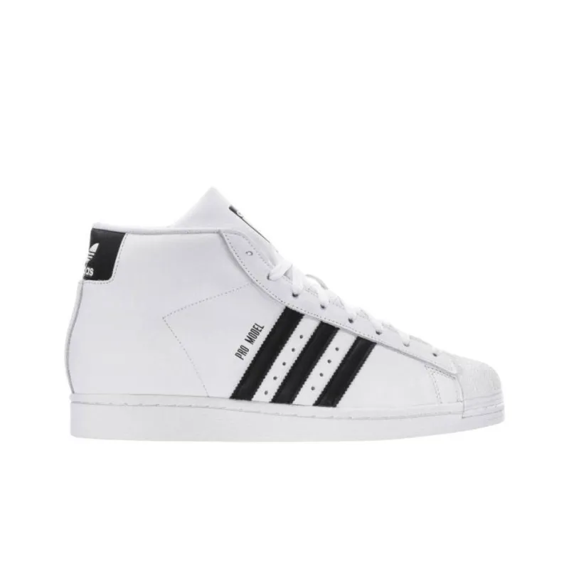 Adidas Pro Model Mid White Black-1