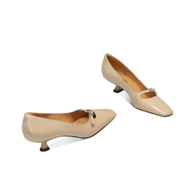 JESSICA SOPHIA Casual Single Shoes 3cm Women's Black-3