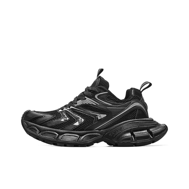 BASLS Bashe Series Lightweight And Breathable Low Top Chunky Sneakers Unisex-36