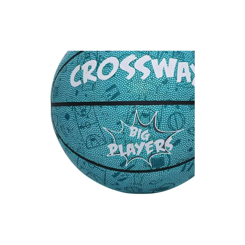 CROSSWAY PU Basketball Lake Green Size 7 Ball Training Unisex-4