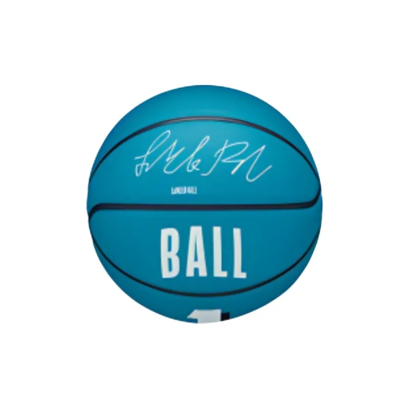 Wilson NBA PU Basketball Blue White Size 3 Training Unisex-2