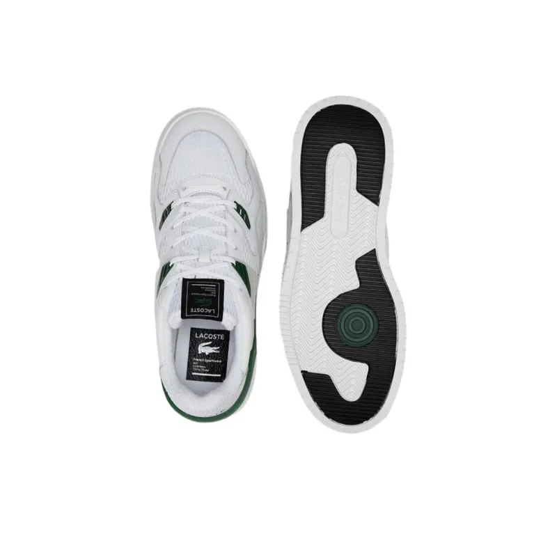 LACOSTE Low Top Skateboard Shoes Men's White-3