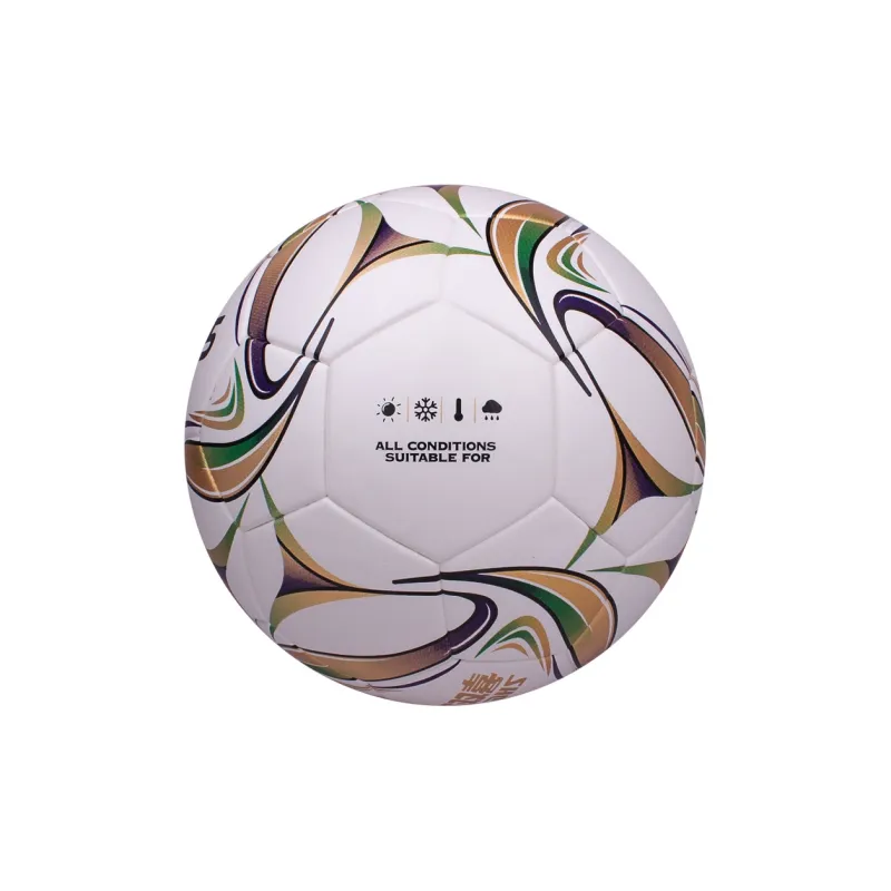 DHS Size 5 Ball Soccer TPU Machine Stitched Soccer Ball Unisex-3