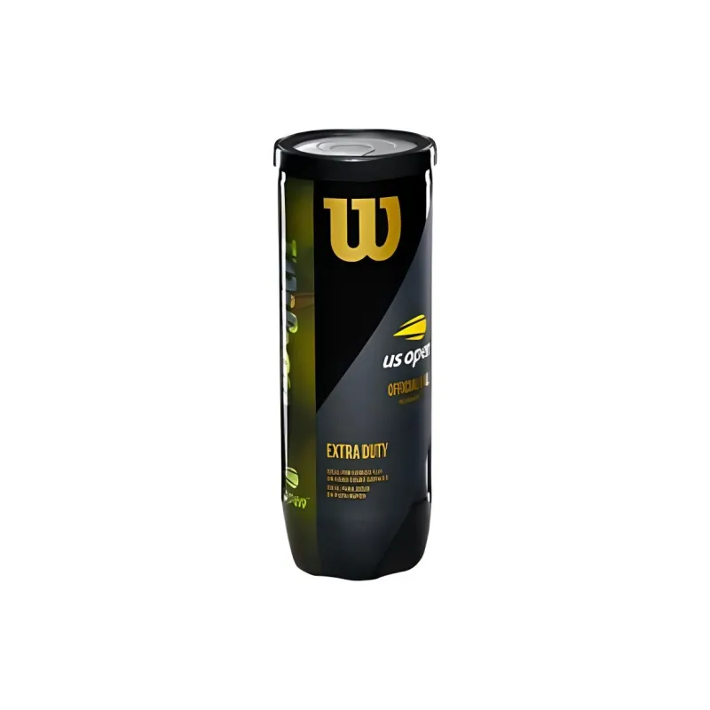 Wilson US Open Extra Duty Tennis Balls Felt Match Ball Competition Yellow-3