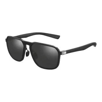 Jeep TR90 Square Sunglasses Men's Matte Black