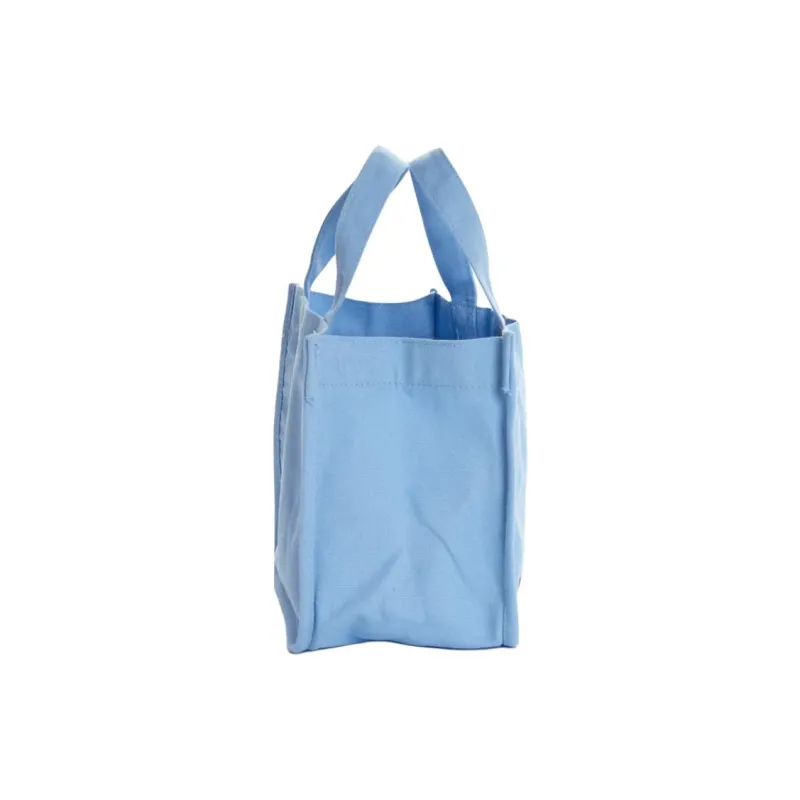 Sanrio Canvas Canvas Bag Tote Bag Shopping Bag Handbag Mini Women's Blue-3
