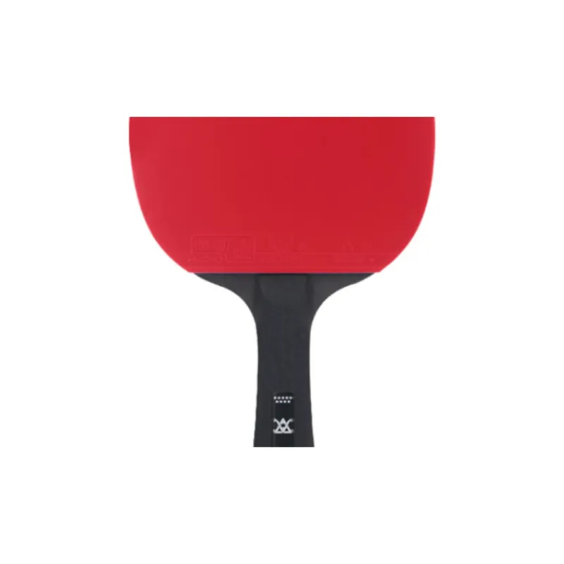 LOKI Ping Pong Paddles Unisex All Wood Carbon Fiber Black Red-3