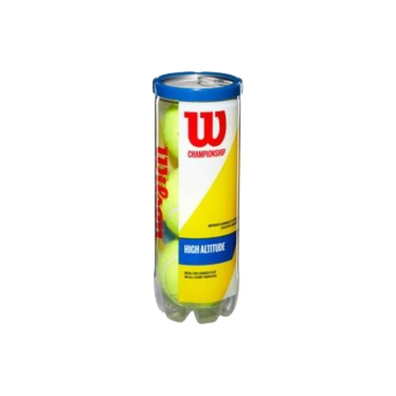 Wilson Championship High Altitude Tennis Balls Training Ball Indoor And Outdoor Yellow-1