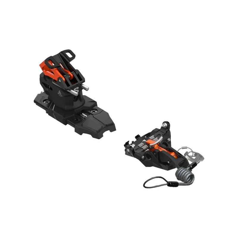 SALOMON Single Snowboard Ski Bindings Orange Black-1