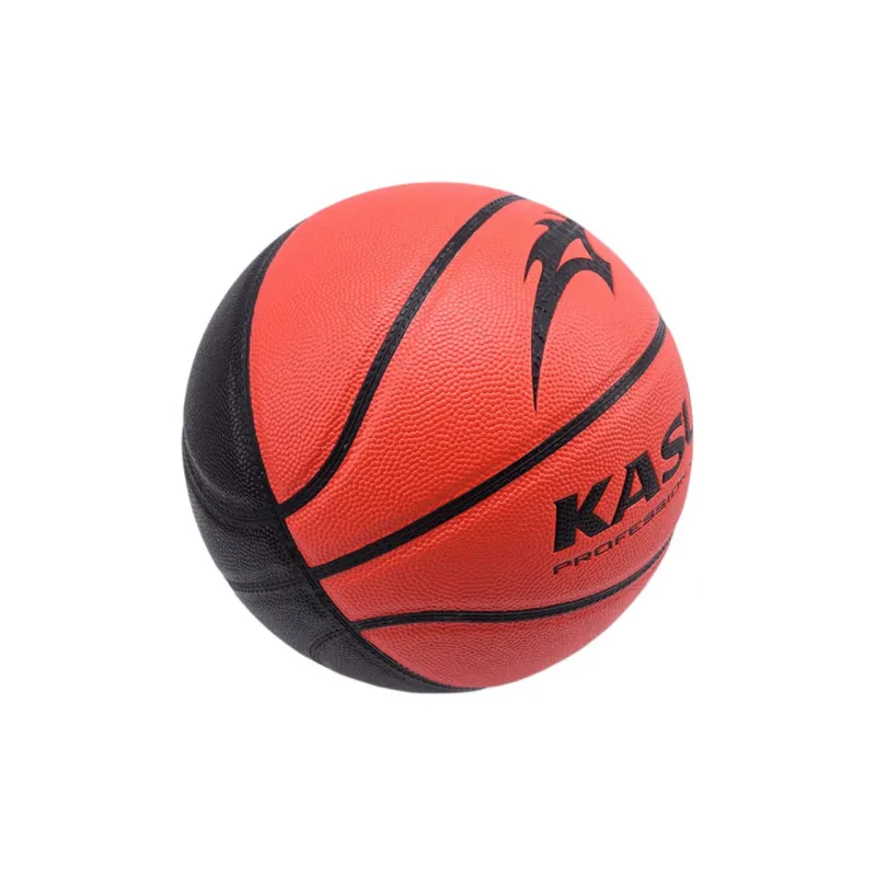 KASUP PU Basketball Orange Black Size 7 Training Unisex-4