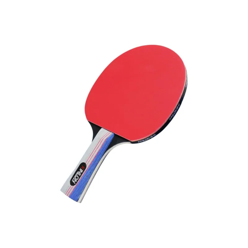 JEEANLEAN Ping Pong Paddles Unisex All Wood Carbon Fiber Red-1
