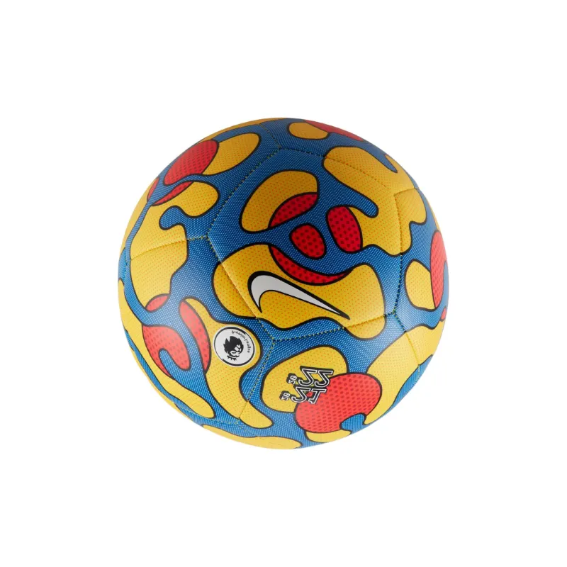 Nike Size 5 Ball Soccer PU Unisex Yellow Blue-1