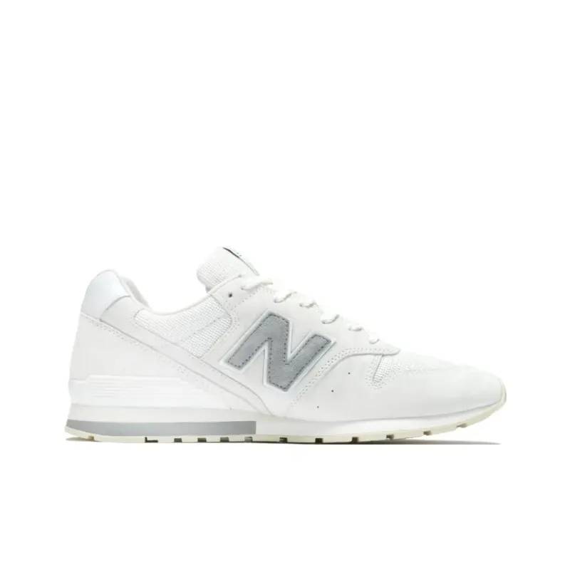 New Balance Anti Slip Wear Resistant Low Top Casual Running Shoes Men's White Gray-1