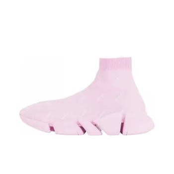 Balenciaga Speed 2.0 Recycled Knit AllOver Pink Women's