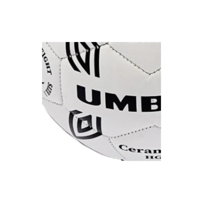 Umbro Size 1 Soccer PU Machine Stitched Soccer Ball Unisex White Black-3