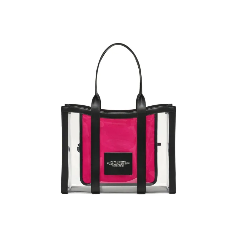 MARC JACOBS The Large Tote Clear Black-2
