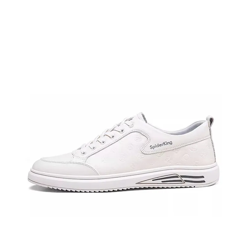 Spider King Low Top Casual Shoes Men's Ecru-0