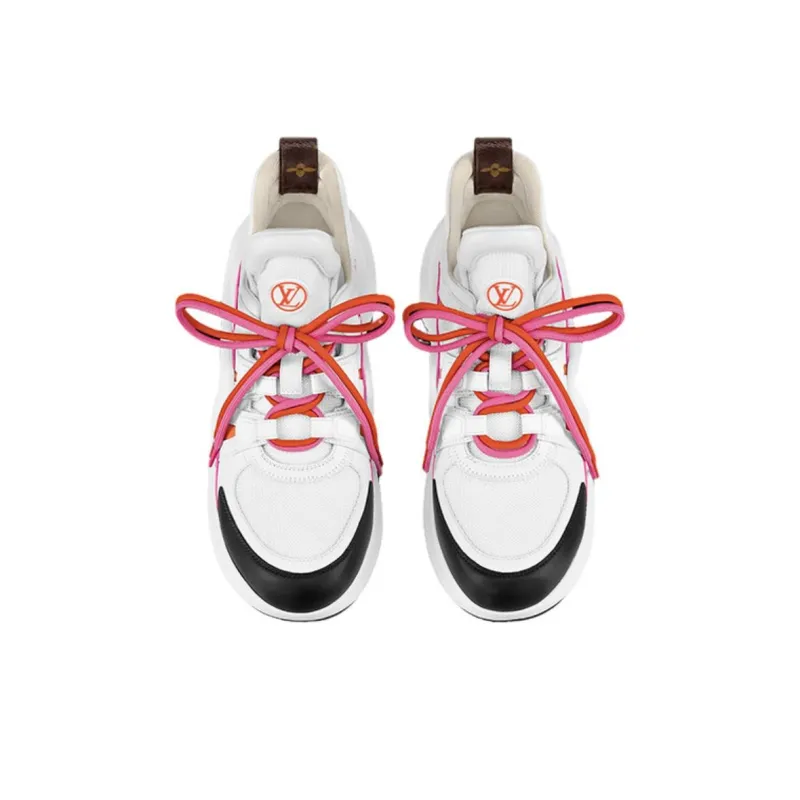 LOUIS VUITTON Lv Archlight Sneakers 'White Pink Black' Women's-3