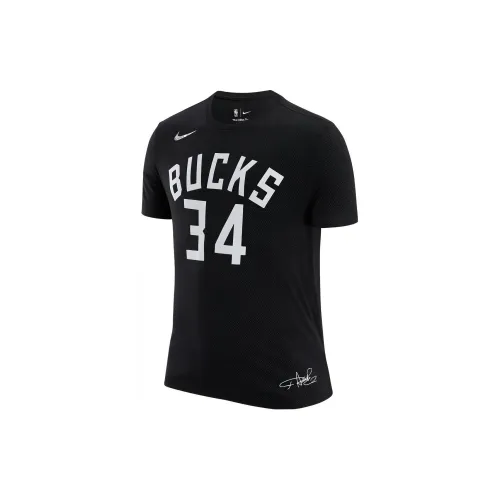 nike code Nba Milwaukee Bucks Giannis Antetokounpo T shirt