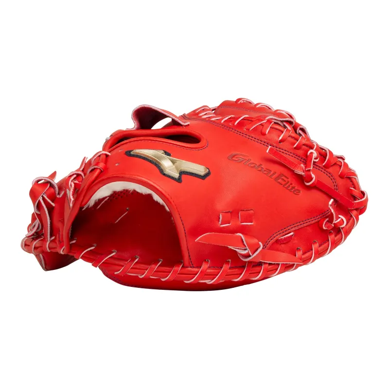 Mizuno Baseball Gloves Catcher's Glove Top Grain Cow Leather Unisex-3
