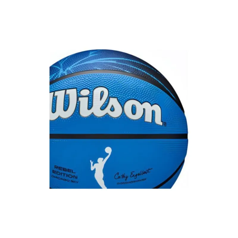 Wilson Size 6 Ball Indoor Outdoor Universal Basketball Other White Blue-3