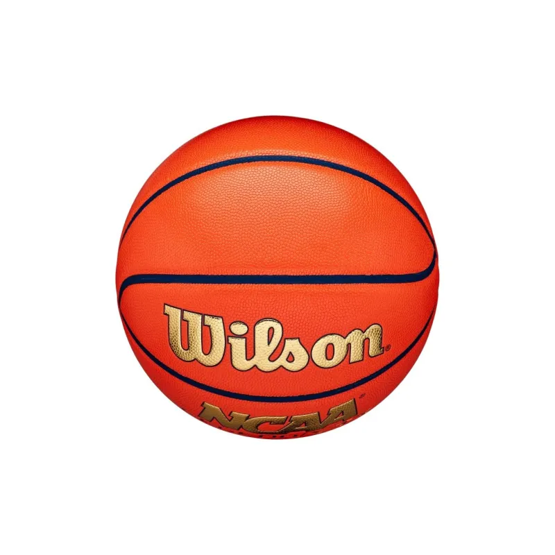 Wilson Synthetic Leather Basketball Orange Gold Size 7 Training Unisex-3