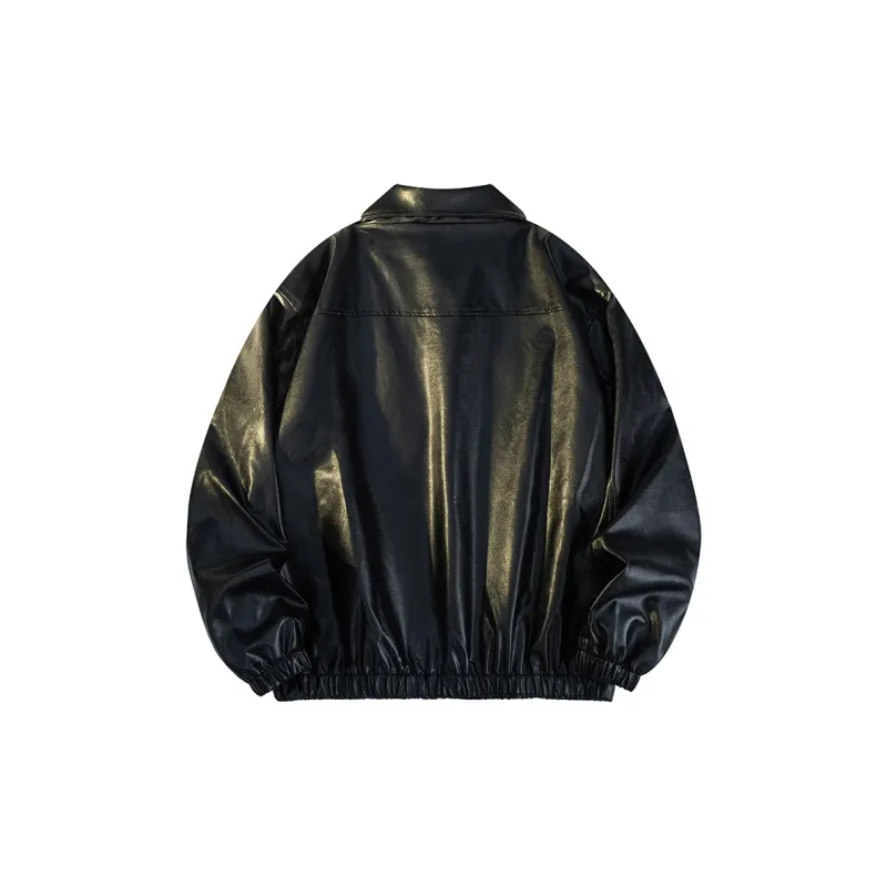 Kung Fu Panda Leather Jacket Unisex-1