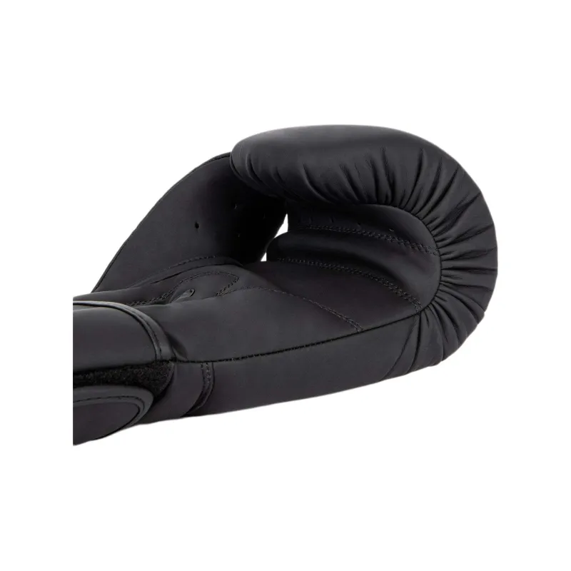 VENUM Boxing Gloves Leather Unisex Black White-2