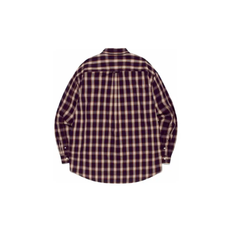 Lee Shirts Men Burgundy-1