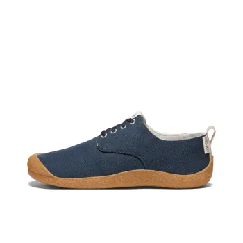 KEEN MOSEY DERBY Anti-Slip Wear-Resistant Low-Top Canvas Shoes Men's Blue