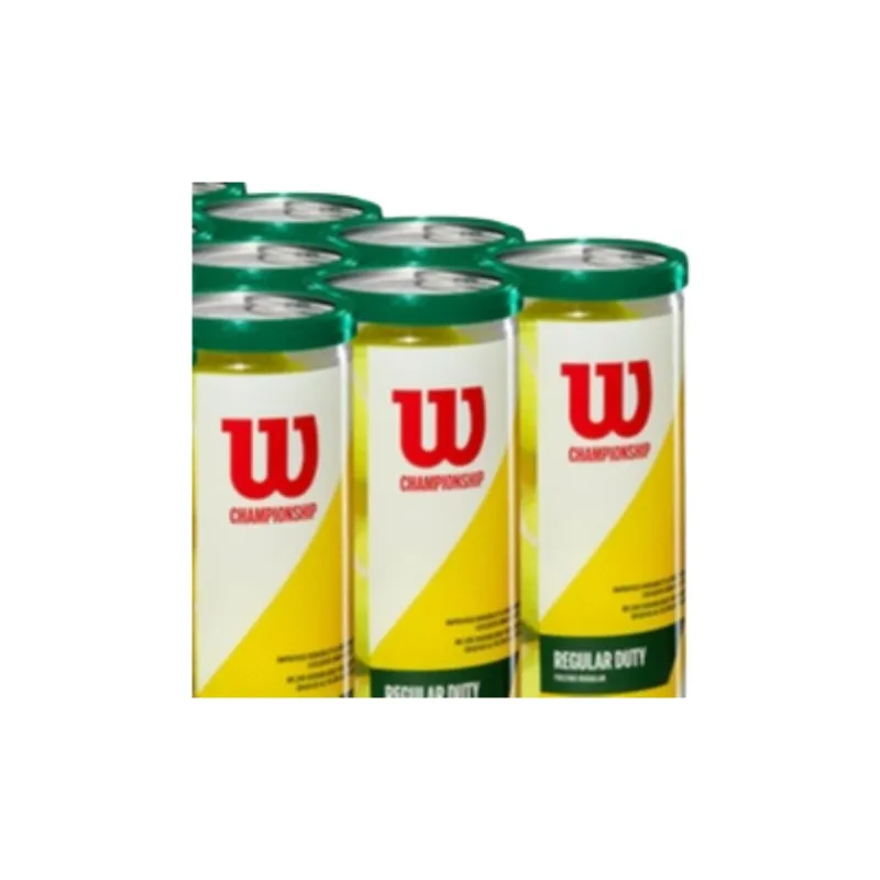 Wilson Championship Regular Duty Tennis Balls Training Ball Indoor And Outdoor Yellow-1