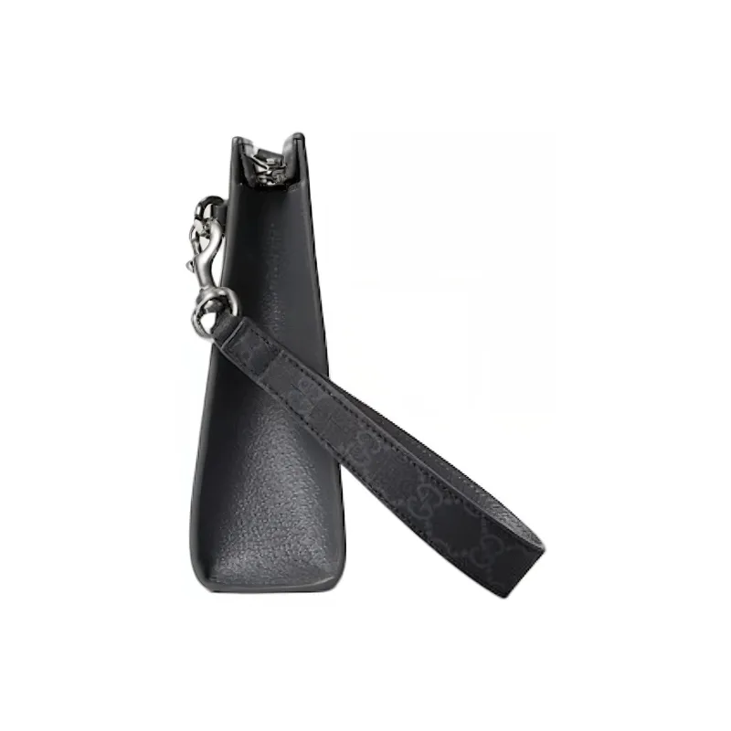 GUCCI Gg Detailed Zipped Clutch Bag-2