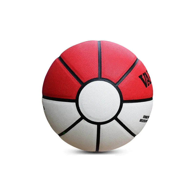 Vartsing Microfiber Leather Basketball Dreamy Red White Size 7 Training Unisex-10