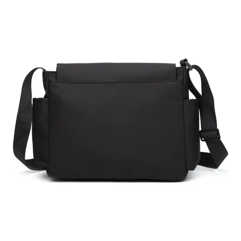 TAKI Commute Travel Lightweight Trendy Versatile Student Crossbody Bag Shoulder Bag Unisex Black/White/Red-11