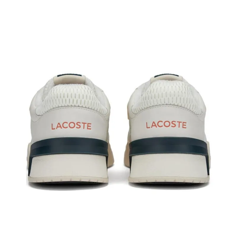 LACOSTE Low Top Skateboard Shoes Men's Ecru-4