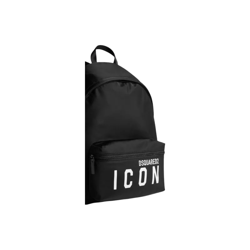 DSQUARED 2 Icon Zip Up Backpack-3
