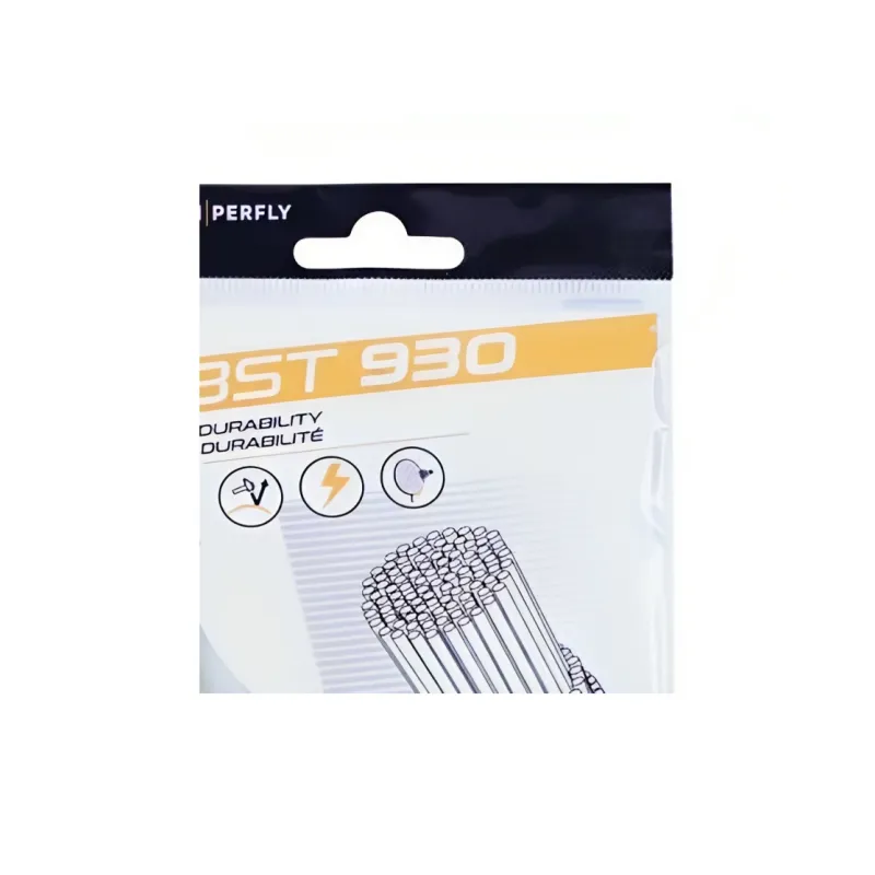 DECATHLON Stretch Durable, Both Features Badminton Racket Strings Light Yellow-2