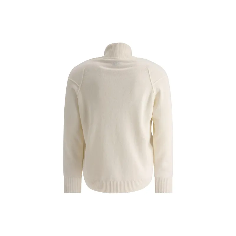 C.P.Company Lens Detailed Half Zipped Jumper-1