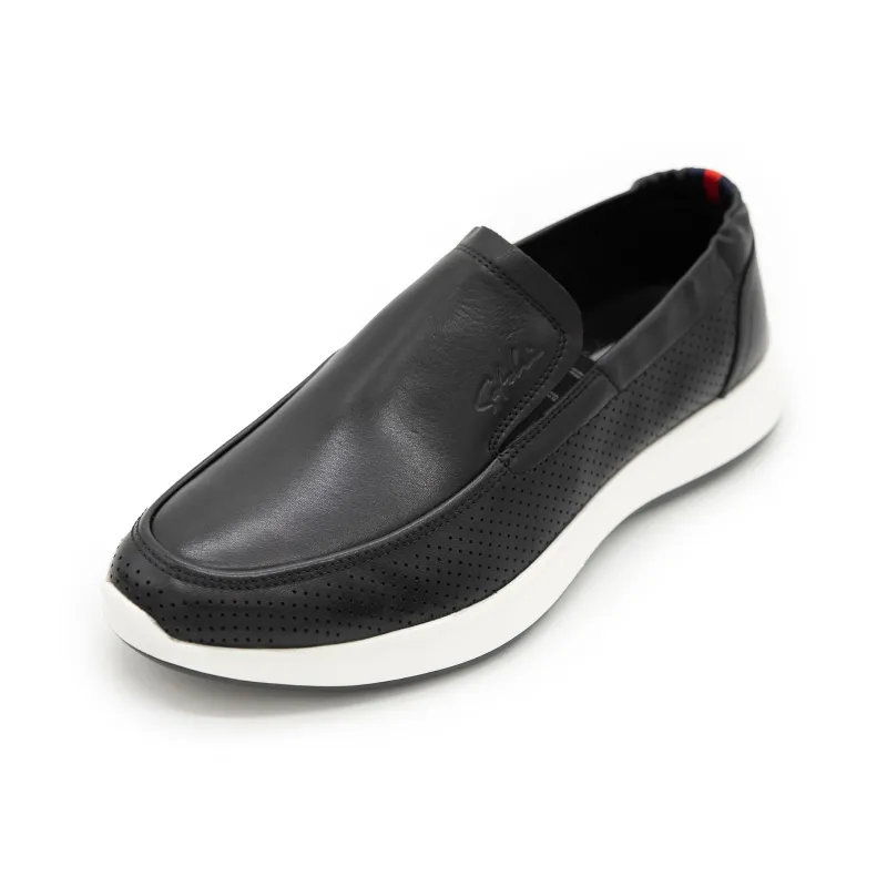 Satchi Casual Shoes Loafers Men's Black-1