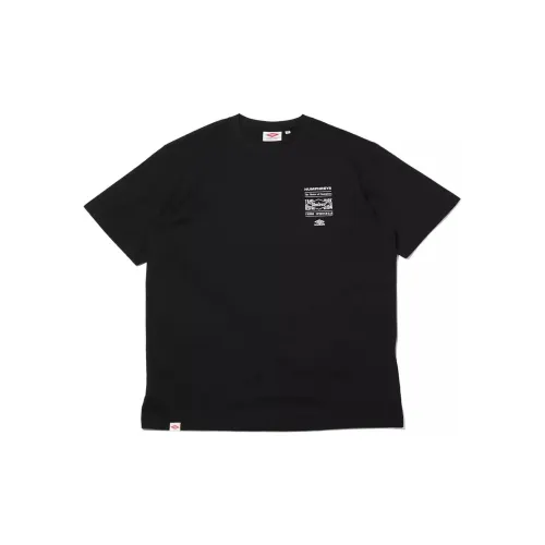 Umbro T-Shirts Unisex Black