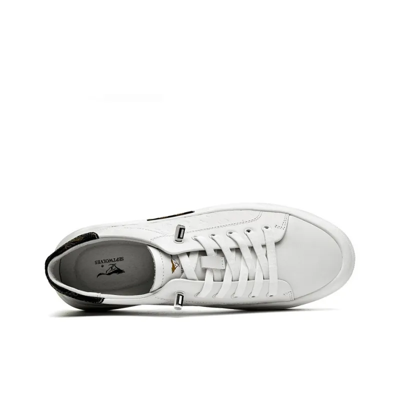 SEPTWOLVES Height-Enhancing Wear-Resistant Lightweight Low-Top Skateboard Shoes Men's-3