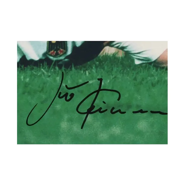 Three For Clintman, German National Team, Gold Bomber, Autographed Photo, Includes Certificate Framed-2